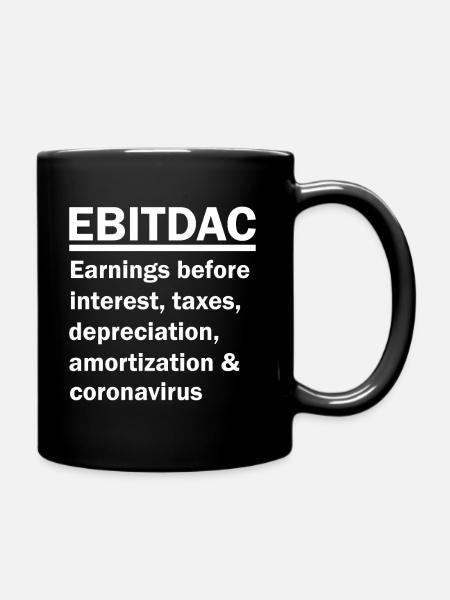 EBITDAC EBITDA - Full Colour Mug - black