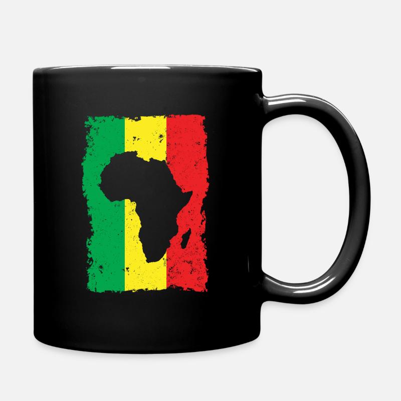 Afrique Afrique cadeau vintage - Mug uni - noir