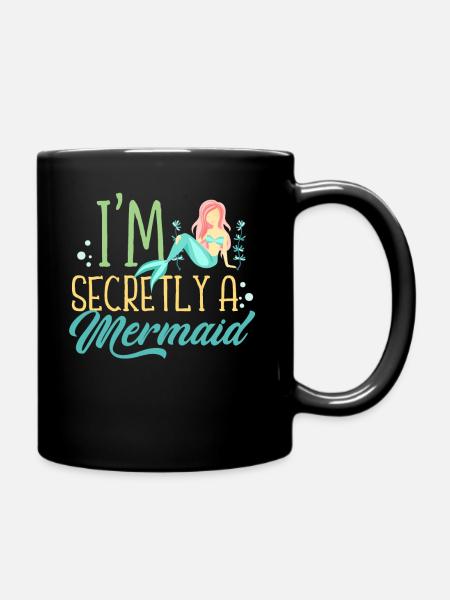 Sirène - Mug uni - noir