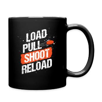 Sports shooter club de tir au pigeon d'argile - Mug uni - noir - Droite