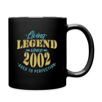 Birthday 2002 Living Legend - Full Colour Mug - black - Right