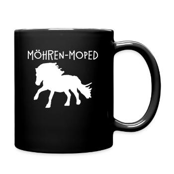 Carot Moped Shetty Shetlandpony Pony Horse - Mug uni - noir - Droite