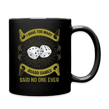 Cubes cubes - Full Colour Mug - black - Right