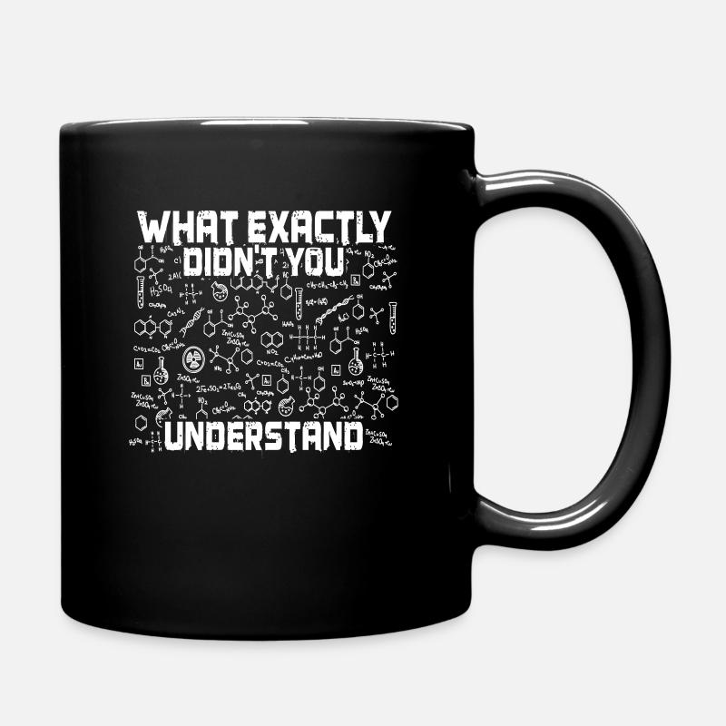 Chemiker - Tasse einfarbig - Schwarz