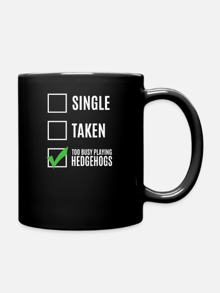 Hérisson - Mug uni - noir