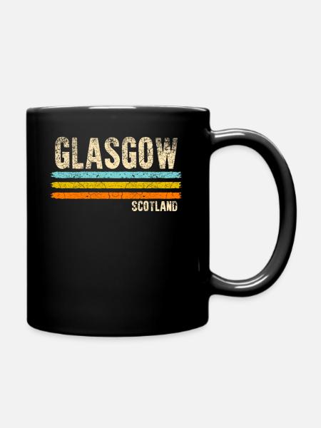 Glasgow Ecosse - Mug uni - noir