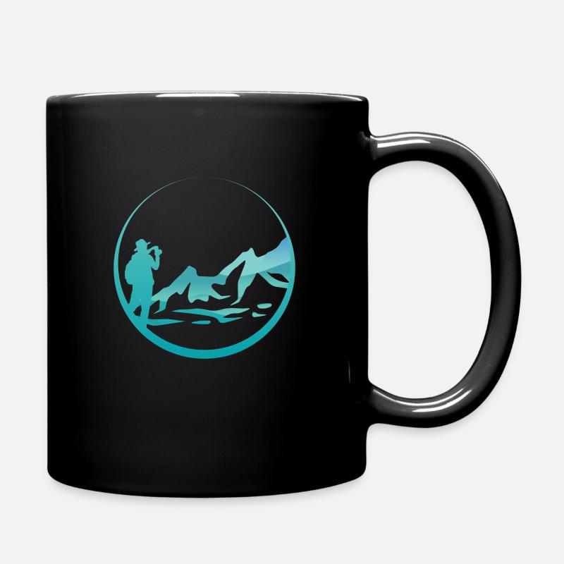 Randonnée - Mug uni - noir