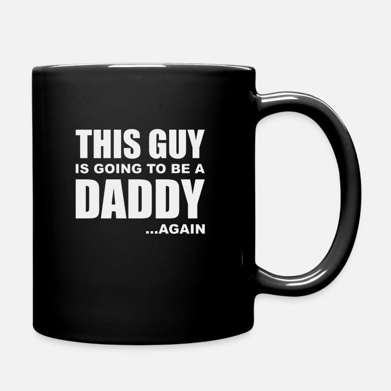 C’est un gars qui va à un papa... again - Mug uni - noir