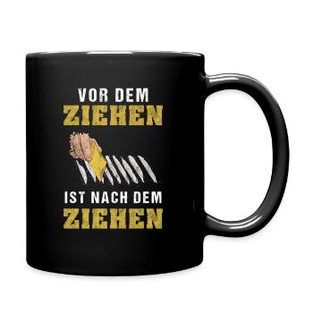 Dark Techno Koksnase Kokser Druffi - Tasse einfarbig - Schwarz - Rechts