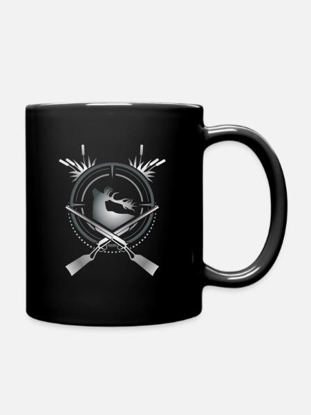 Rotwild Jäger - Tasse einfarbig - Schwarz