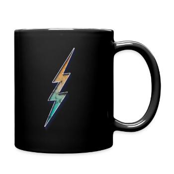 Flash vintage - Full Colour Mug - black - Right