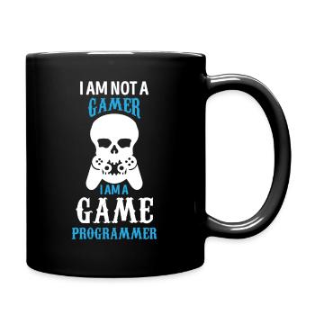 Programmer - I am a game Programmer - Tasse einfarbig - Schwarz - Rechts