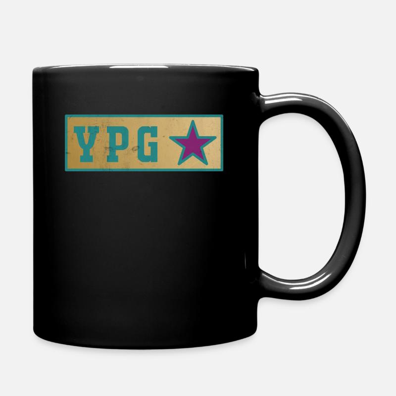 Kurdistan Kurden t shirt Geschenk - Tasse einfarbig - Schwarz