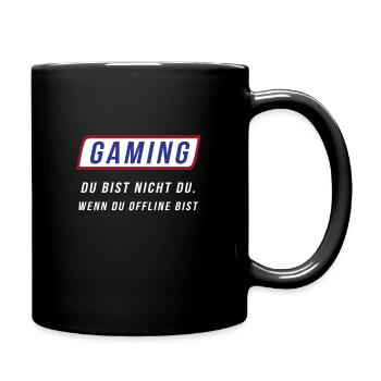 Tu n’es pas le jeu. Si vous êtes déconnecté - Mug uni - noir - Droite
