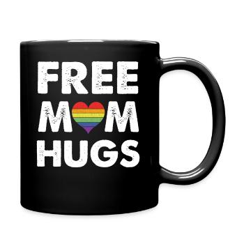 Maman câlins gratuits - Mug uni - noir - Droite