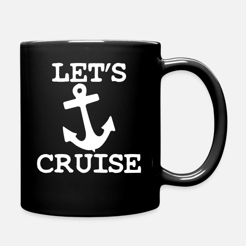 Croisière bateau de croisière - Mug uni - noir