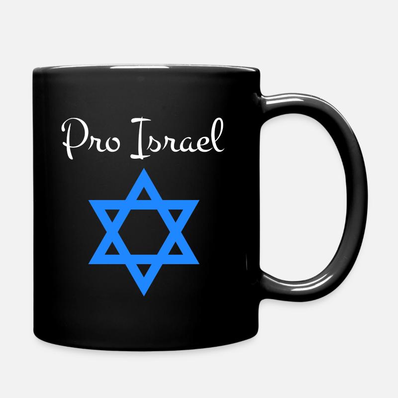 Israel - Tasse einfarbig - Schwarz
