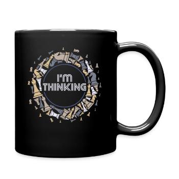 Jeu d'échecs sport d'échecs - Mug uni - noir - Droite