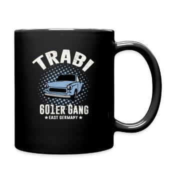 Trabi 601er Gang - Tasse einfarbig - Schwarz - Rechts
