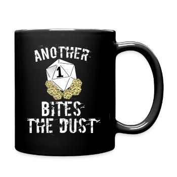 Cubes drôles RPG Stratégie Jeu de société Proverbe - Mug uni - noir - Droite