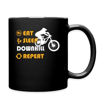 Downhill Graphic Tshirt - Mug uni - noir - Droite