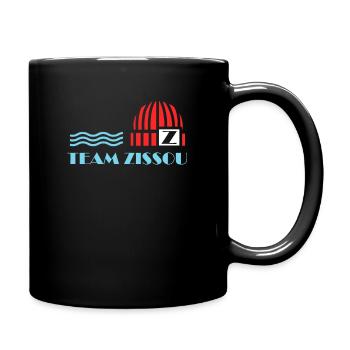 Team Zissou Steve Zissou Nerd Geek Ocean Gift - Full Colour Mug - black - Right