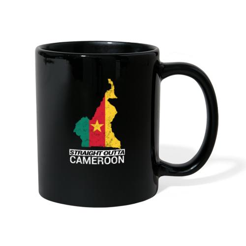 Straight Outta Cameroon country map - Full Colour Mug