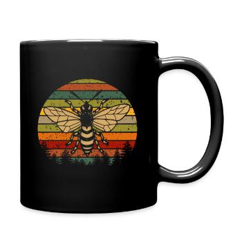 bee - Full Colour Mug - black - Right