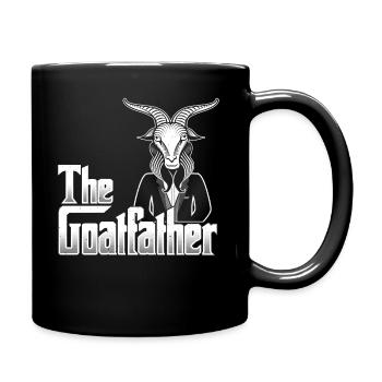 Goats - The Goatfather - Full Colour Mug - black - Right