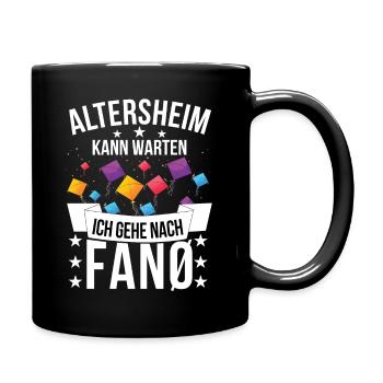 Fanø Fanö Skandinavien Nordsee urlaub - Tasse einfarbig - Schwarz - Rechts
