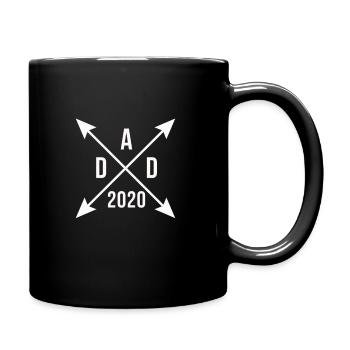 DAD 2020 PÈRE PAPA DEVENANT PÈRES À ÊTRE - Mug uni - noir - Droite