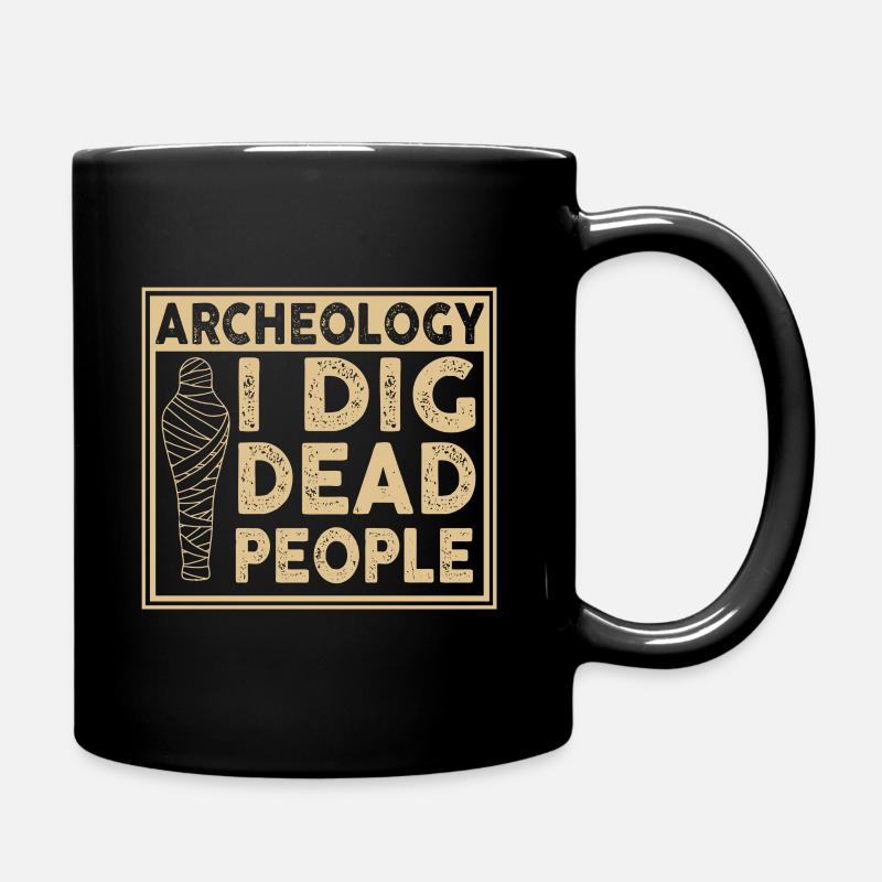 Archaeology - Full Colour Mug - black