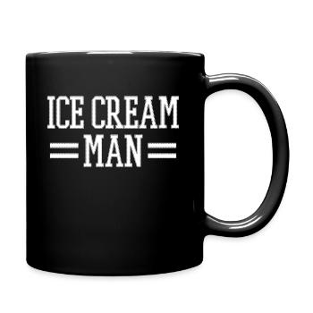Salon de crème glacée salon de crème glacée - Mug uni - noir - Droite
