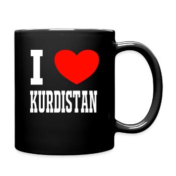 Kurdistan Kurde t shirt cadeau - Mug uni - noir - Droite