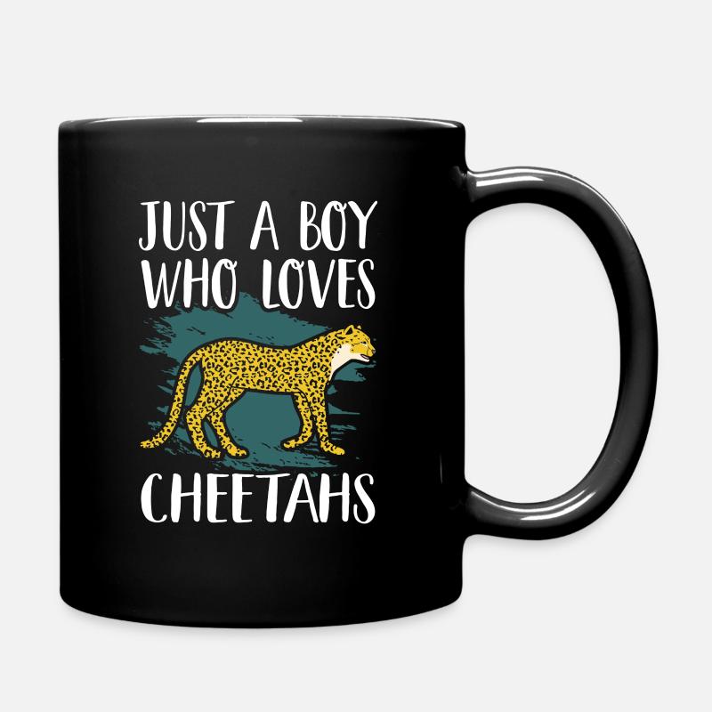 guépard - Mug uni - noir