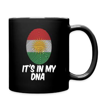 Kurdistan t shirt - Full Colour Mug - black - Right