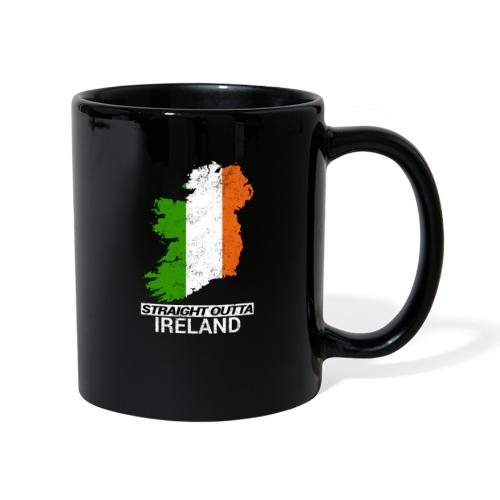 Straight Outta Ireland (Eire) country map flag - Full Colour Mug