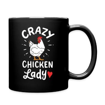 Chicken Lady - Mug uni - noir - Droite