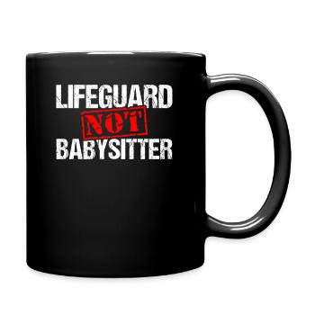 Lifeguard Swimmer - Mug uni - noir - Droite