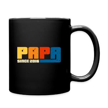 Dad since 2016 - Full Colour Mug - black - Right