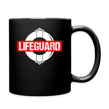 Lifeguard Swimmer - Mug uni - noir - Droite