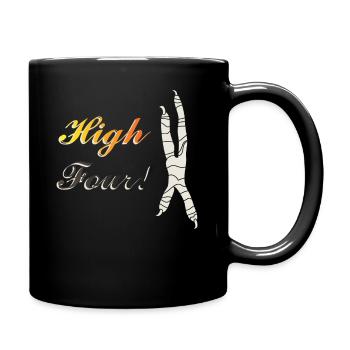 Oiseau calopsitte drôle - Mug uni - noir - Droite