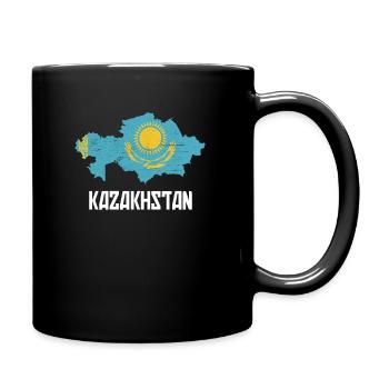 Drapeau de la République du Kazakhstan Kazakhstan Kazakhstan - Mug uni - noir - Droite