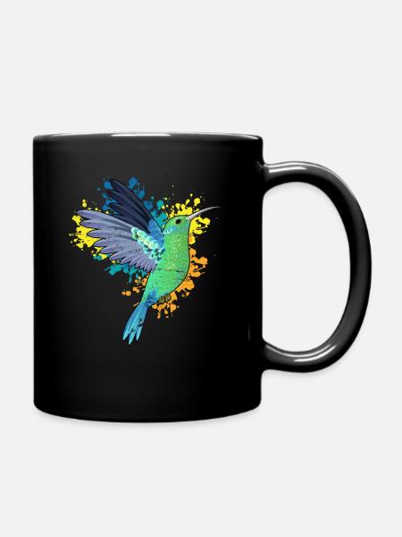 Oiseaux animaux - Mug uni - noir
