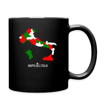 Italie - Mug uni - noir - Droite