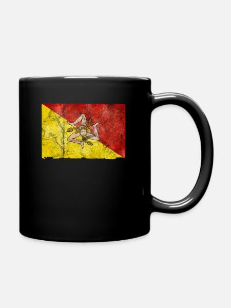 Italie - Mug uni - noir