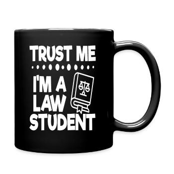 Law student gift - Full Colour Mug - black - Right