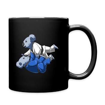 Roll Koala au BJJ - Mug uni - noir - Droite