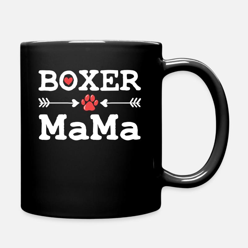 Chien Boxer - Mug uni - noir