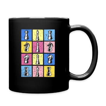 échecs - Mug uni - noir - Droite